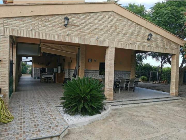 Villa Rural Reconstruida Riola Exterior foto